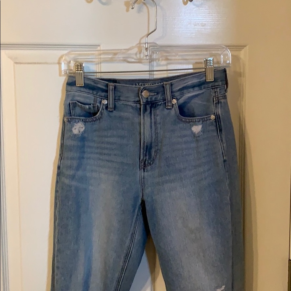 American Eagle Outfitters Light Blue Boyfriend Jeans
